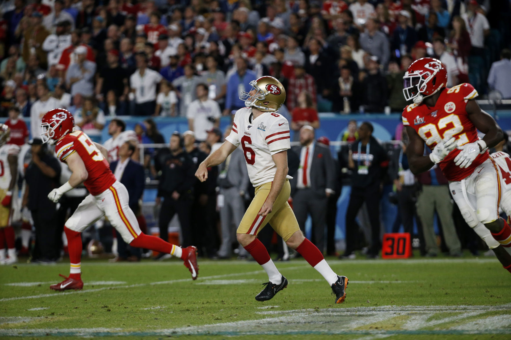 49ers Chiefs Super Bowl Football
